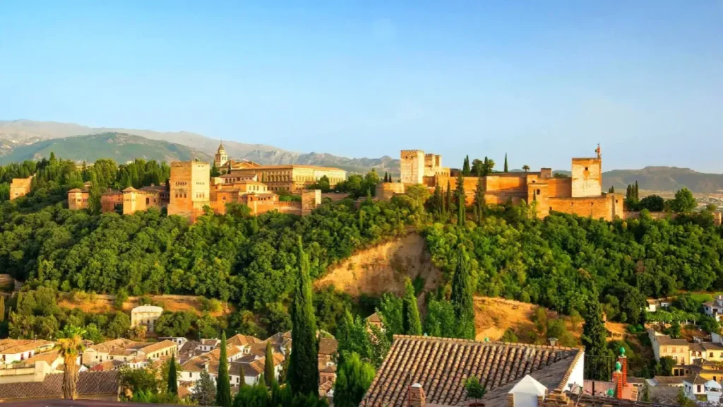 Landscape of the Alhambra Palace