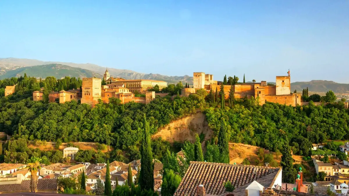 Landscape of the Alhambra Palace