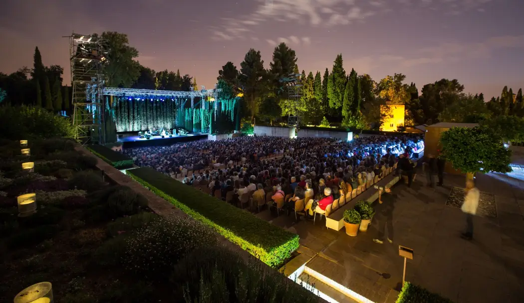 Generalife Theatre in Alhambra