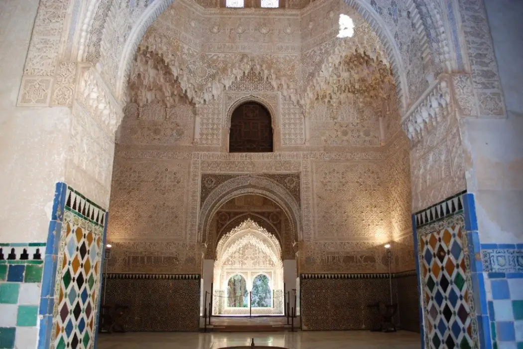 Hall of Two Sisters inside the Nasrid Palaces 