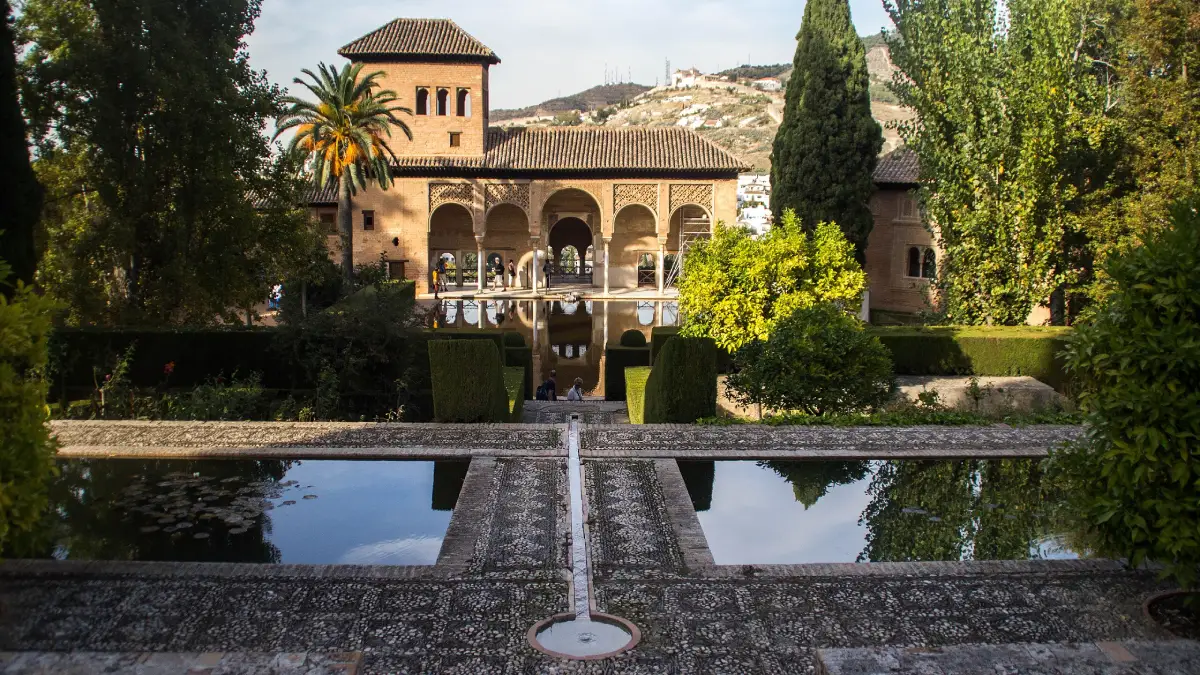 Partal Palace A beautiful view of the Partal Palace in Alhambra