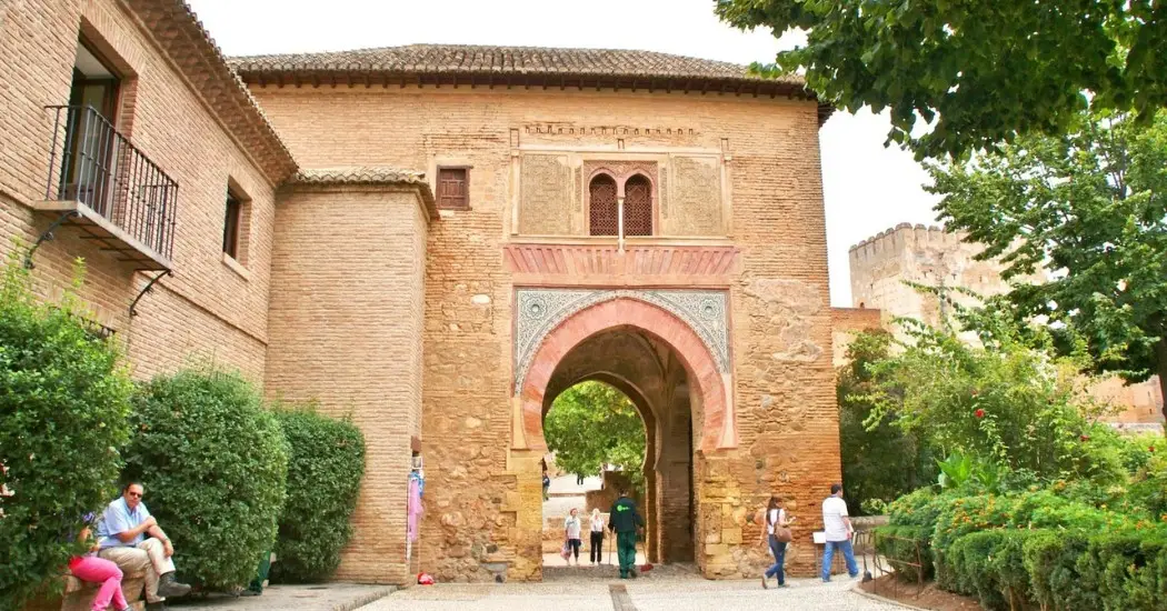 The Gate of Wine in the Alhambra Palace