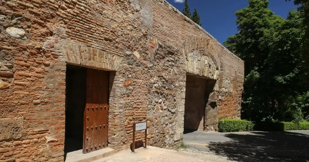 The Gate of the Carriages in the Alhambra Palace