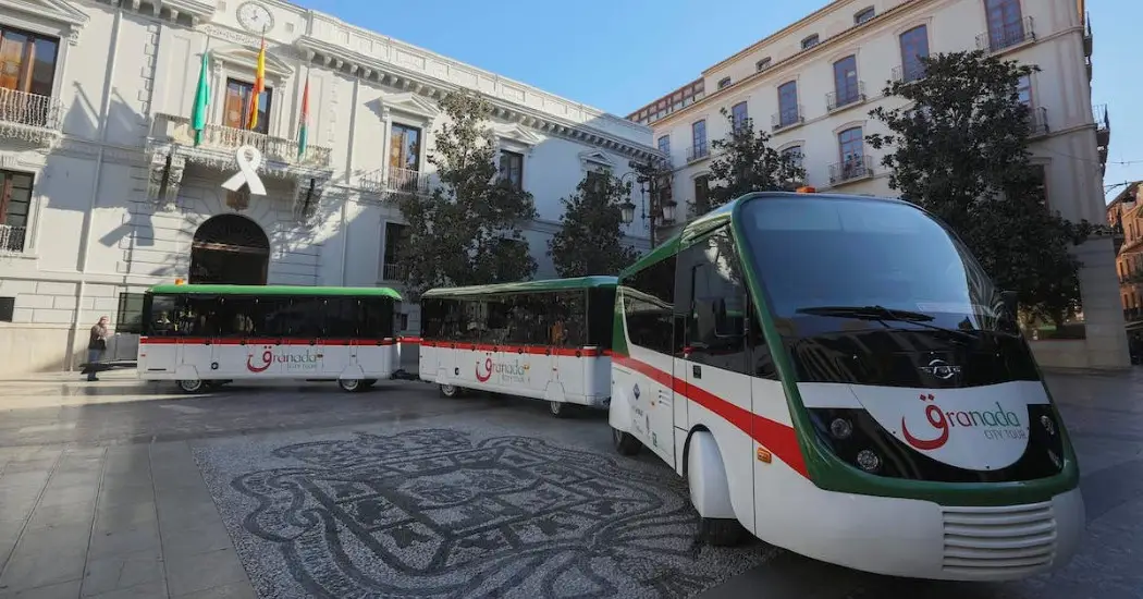  Hop-on Hop-off train that tours around Granada